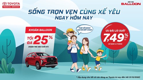 SỐNG TRỌN VẸN CÙNG XẾ YÊU VỚI LÃI SUẤT ƯU ĐÃI CHỈ TỪ 6,49%/NĂM img1